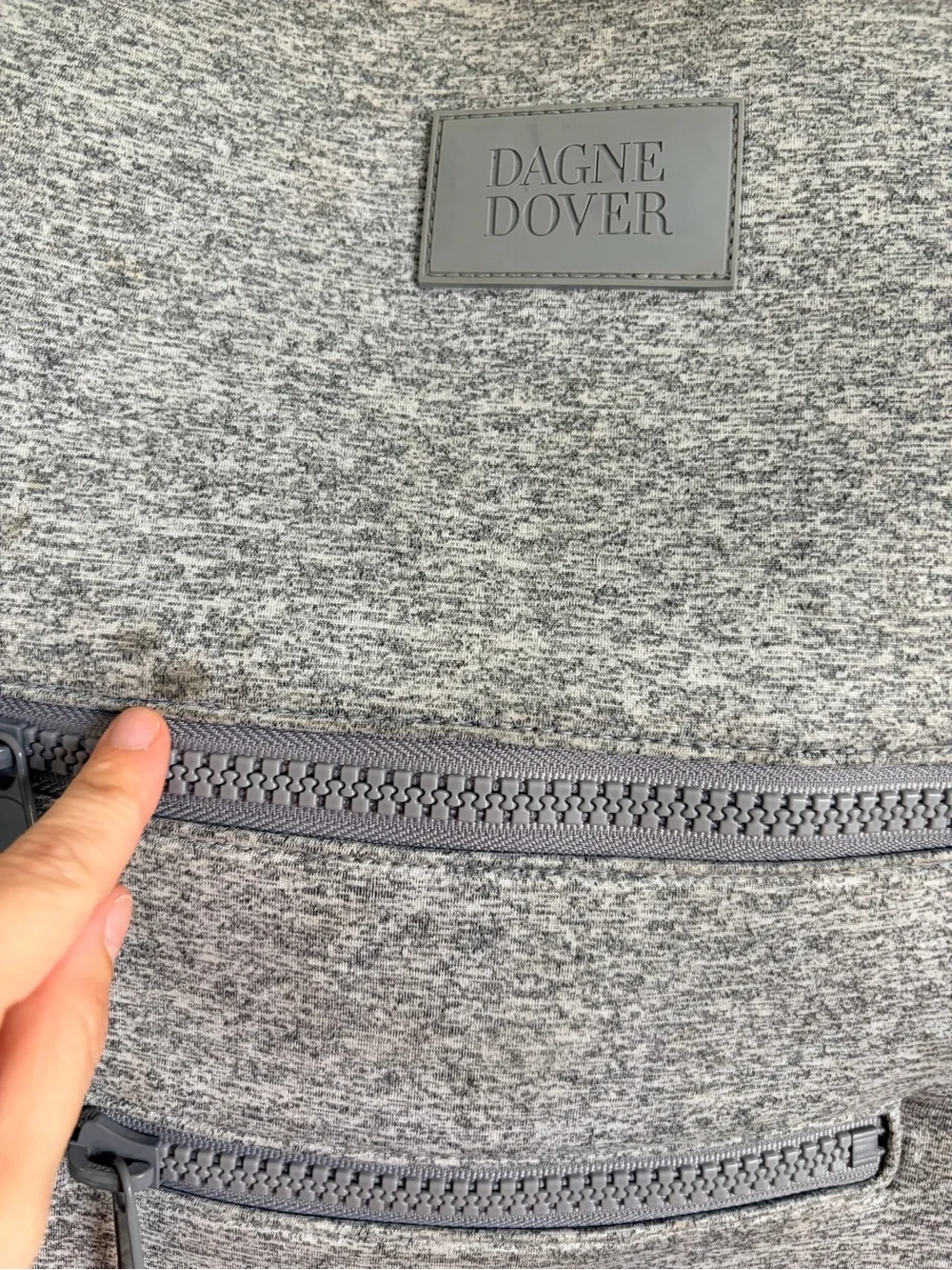 Dagne Dover Gray Diaper bag